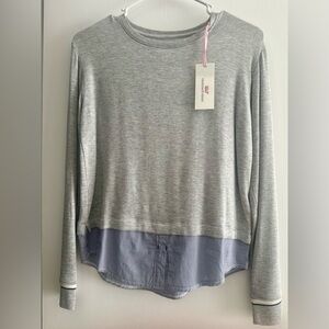 Vineyard Vines Light Gray Heather Top